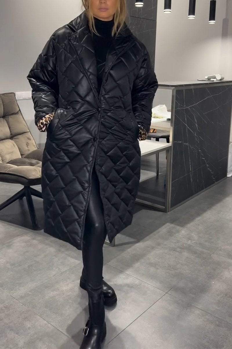 Léa™ | Casual Cotton Coat with Elegant Collar