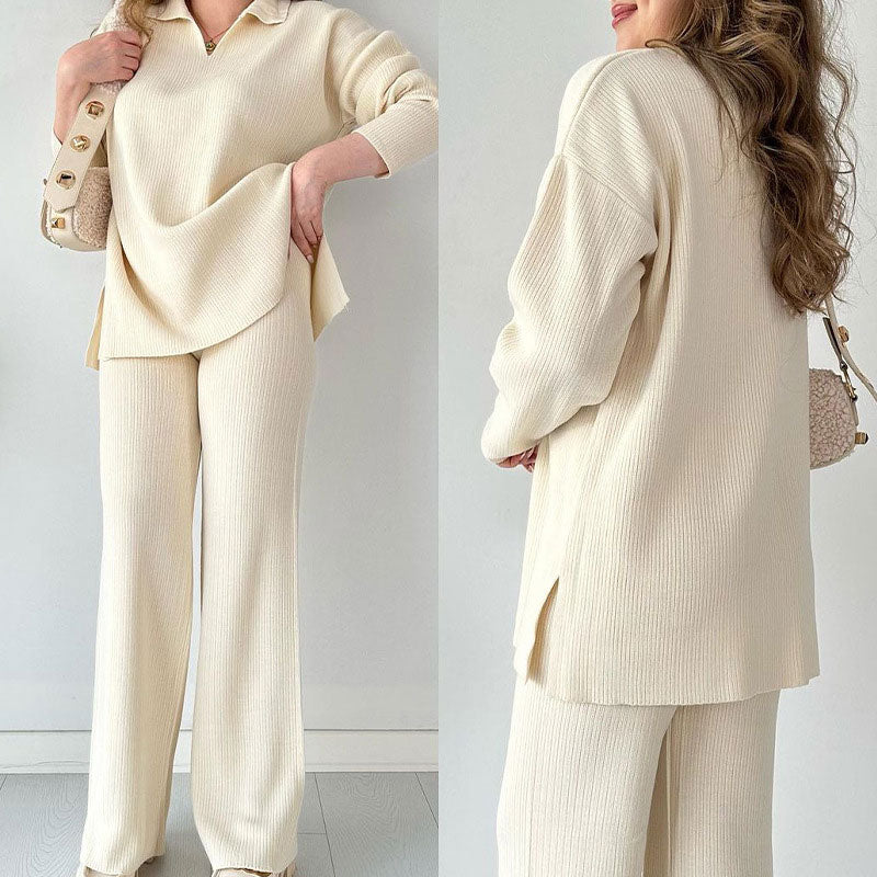 Amal™ | Casual V-Neck Set