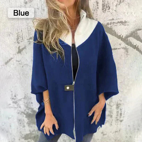 Rhea™ | Wool Cape Jacket