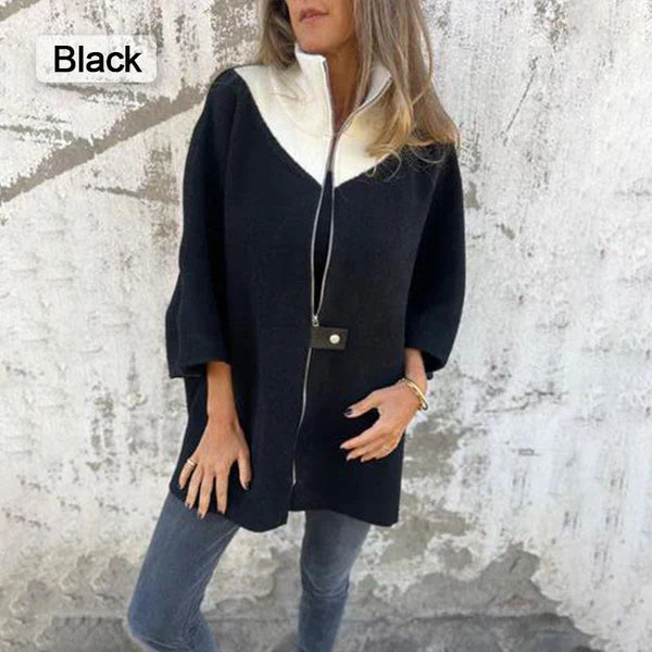 Rhea™ | Wool Cape Jacket
