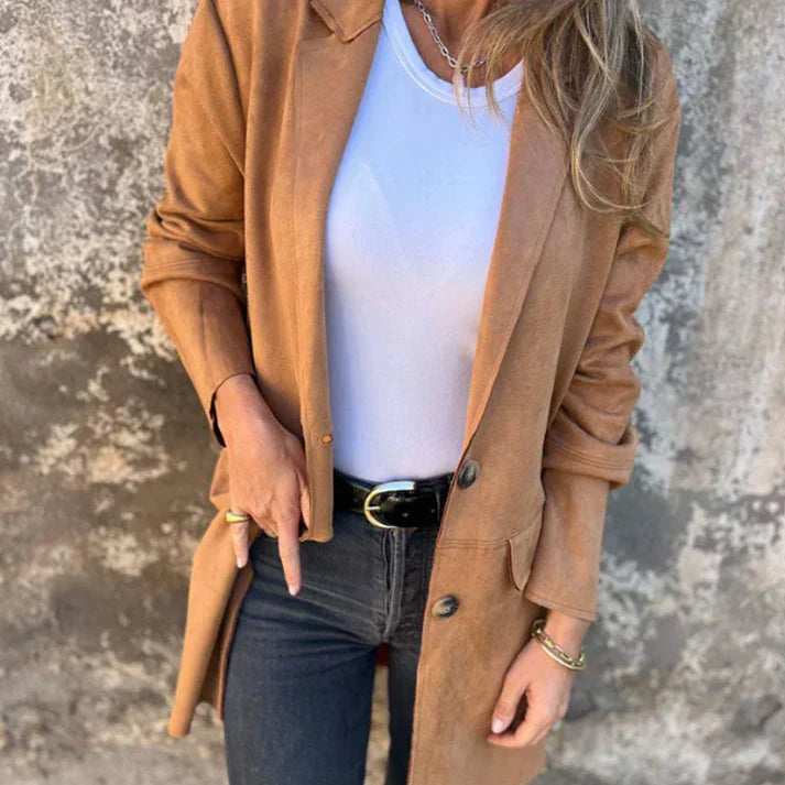 Dorina™ | Casual Mid-Length Coat
