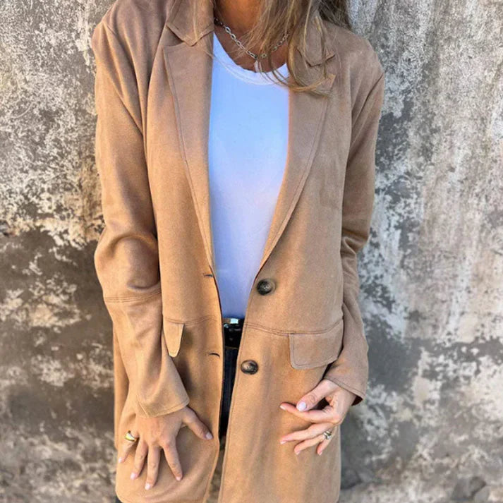 Dorina™ | Casual Mid-Length Coat