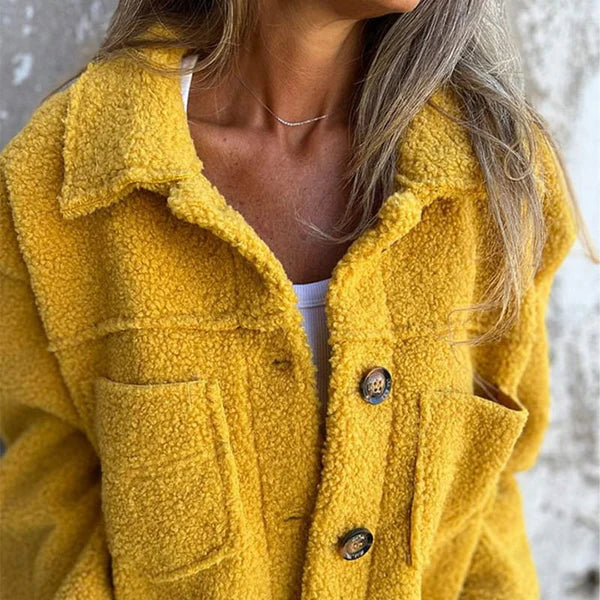 Zoe™ | Elegant Wool Coat - Comfort and Style