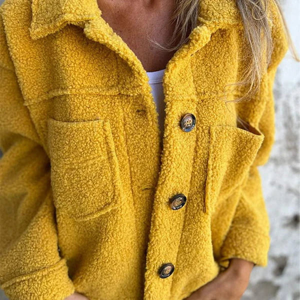 Zoe™ | Elegant Wool Coat - Comfort and Style
