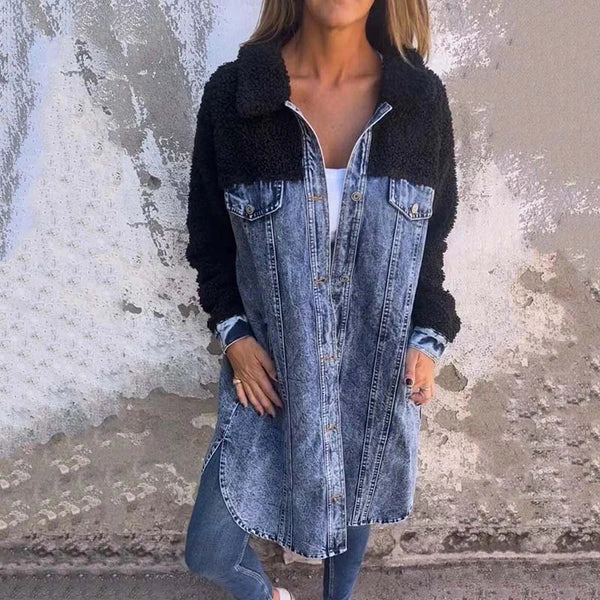 Iris™ | Sherpa Lined Denim Jacket