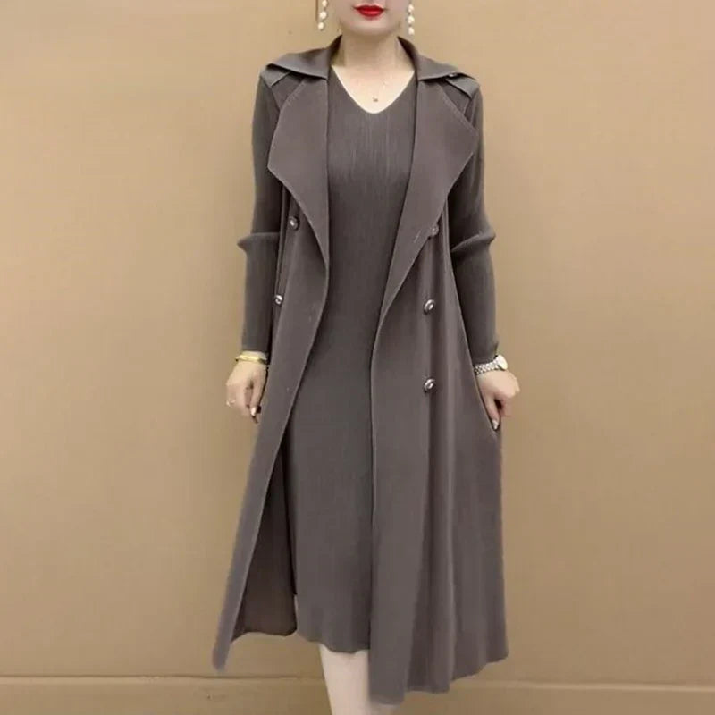 Grama™ | Trompe-l'œil Coat-Robe