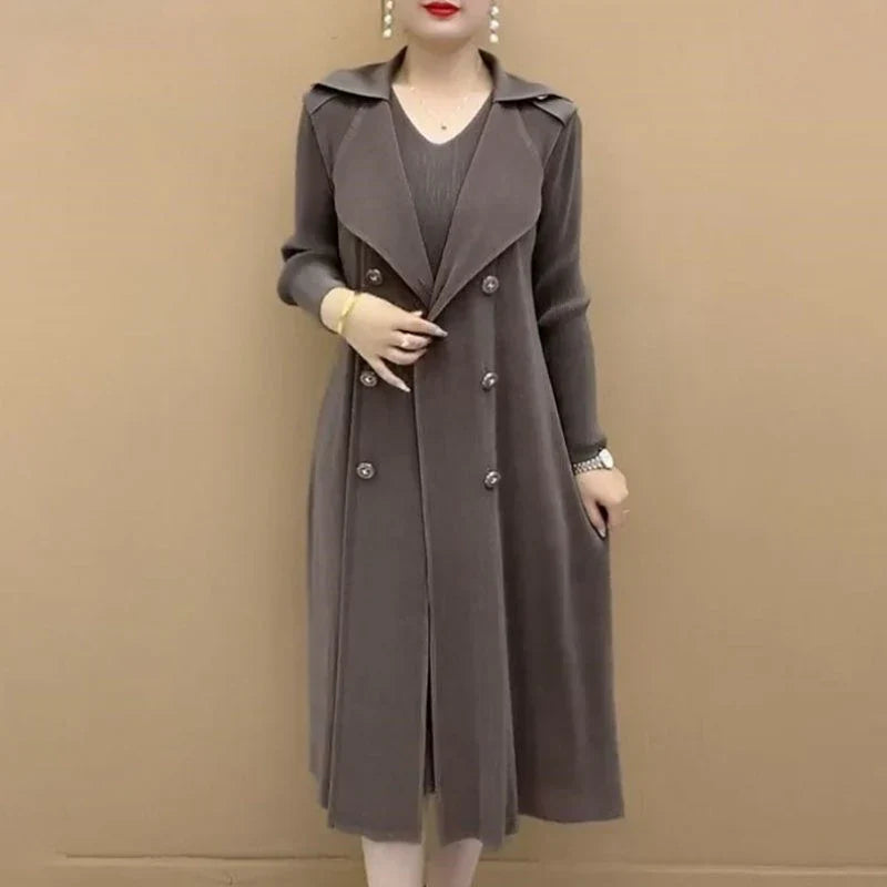 Grama™ | Trompe-l'œil Coat-Robe