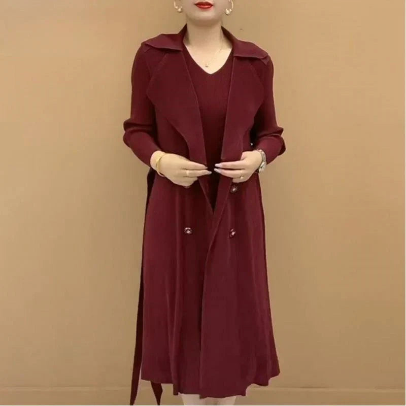 Grama™ | Trompe-l'œil Coat-Robe