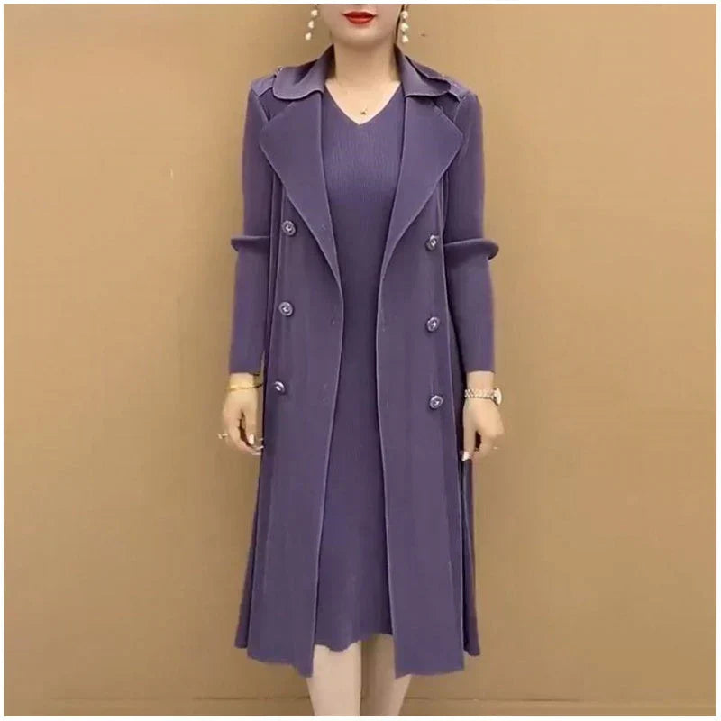 Grama™ | Trompe-l'œil Coat-Robe