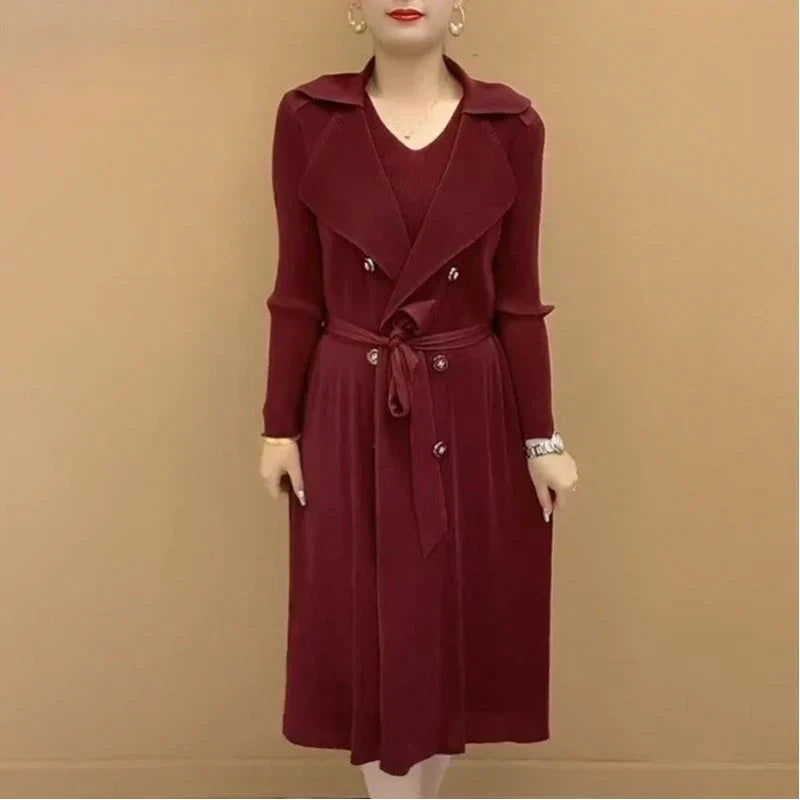 Grama™ | Trompe-l'œil Coat-Robe