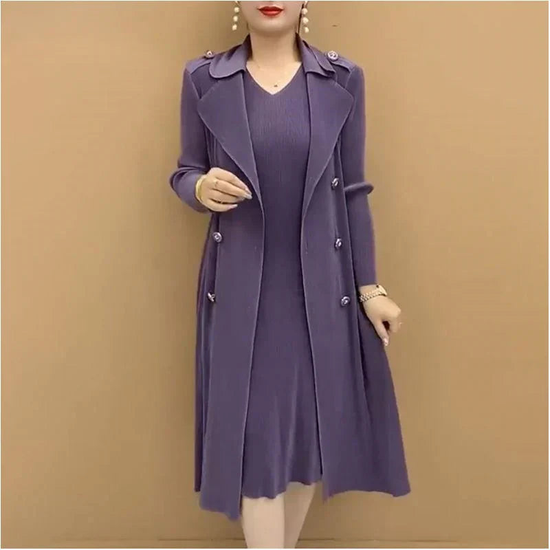 Grama™ | Trompe-l'œil Coat-Robe