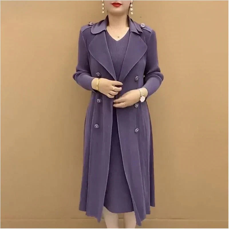 Grama™ | Trompe-l'œil Coat-Robe