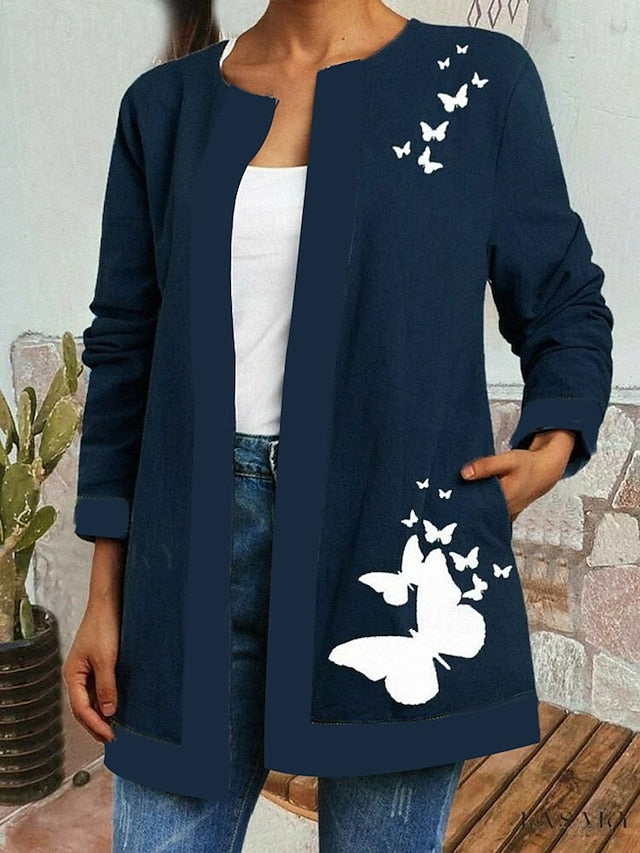 Livia™ | Vintage Casual Floral Printed Jacket
